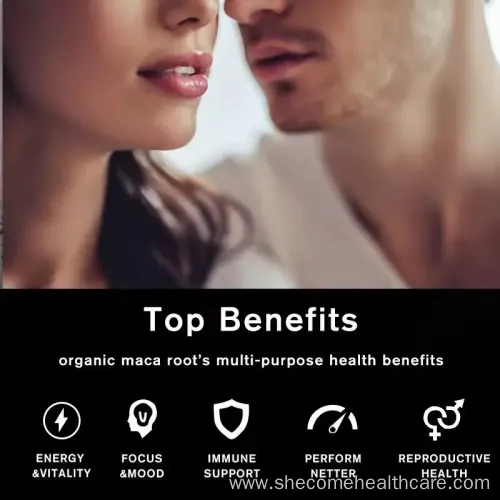 OEM Herbal Supplement: Boost Energy & Support Relaxation with Ashwagandha & Black Maca Capsules